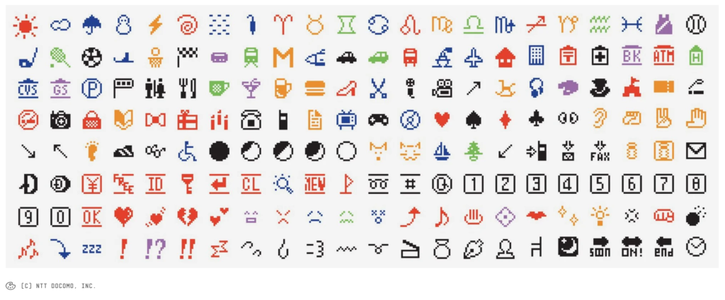 Shigetaka Kurita emojis